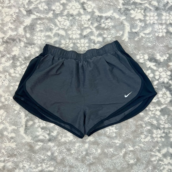 Nike Pants - Nike Gray & Black Dri-Fit shorts